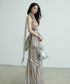 Drip Wrap Top & Layered Skirt Co-ord